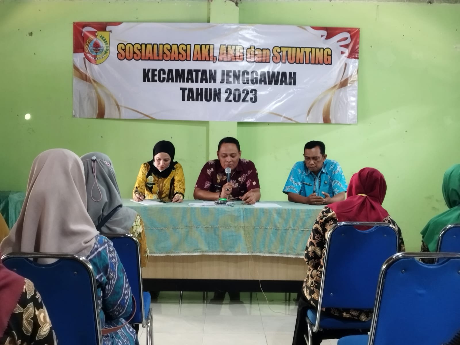 SOSIALISASI AKI, AKB DAN STUNTING KECAMATAN JENGGAWAH TAHUN 2023 - SWANARA