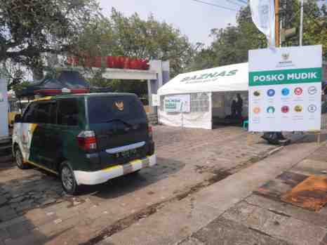 Baznas Kabupaten Banyumas Mendirikan Posko Mudik Di Jatilawang