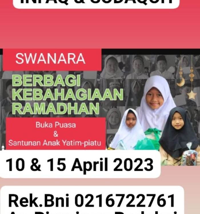 Keutamaan Menyantuni Anak Yatim Saat Bulan Ramadhan - SWANARA