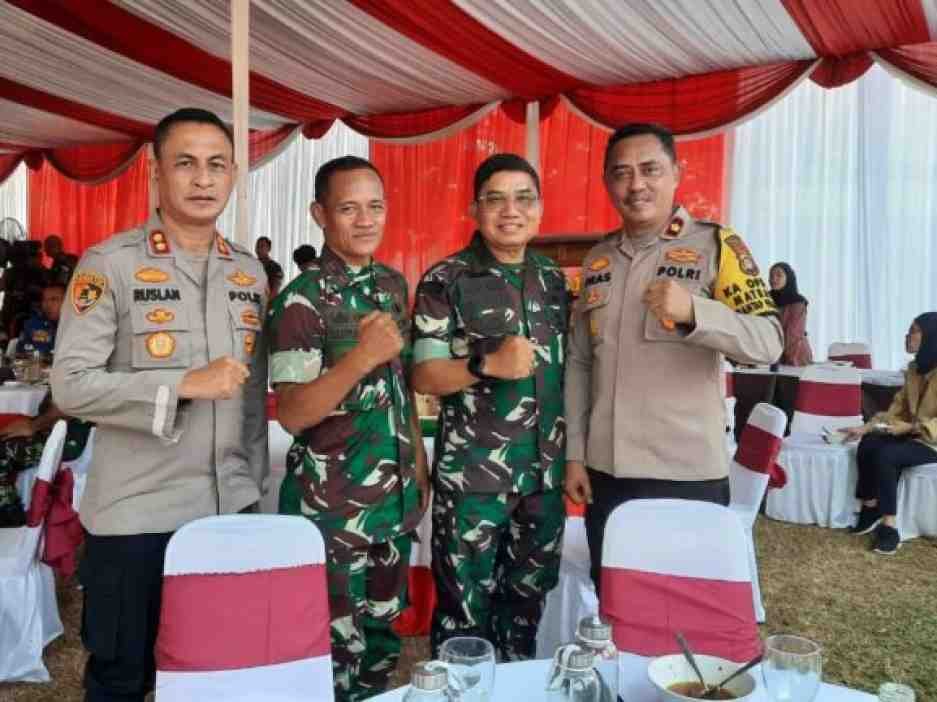 Polsek Matraman Hadiri Peringatan HUT Zeni TNI AD ke-79, Perkuat Sinergi TNI-Polri