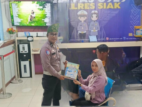Humanis dan Edukatif, Kinerja Satlantas Polres Siak dalam Ops Keselamatan LK 2026 Diapresiasi Warga