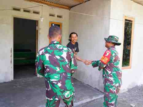 Menjelang Penutupan TMMD Ke 127, Dan SSK Satgas Lakukan Pengecekan RTLH Rumah Bu Muntiani