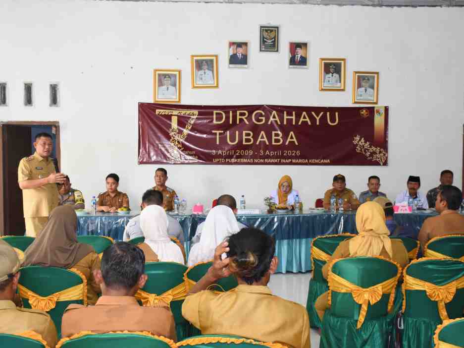 HUT ke-17 Tubaba: Pemkab Luncurkan “Tubaba Q Sehat Home Care”, Petugas Medis Door-to-Door ke 103 Tiyuh