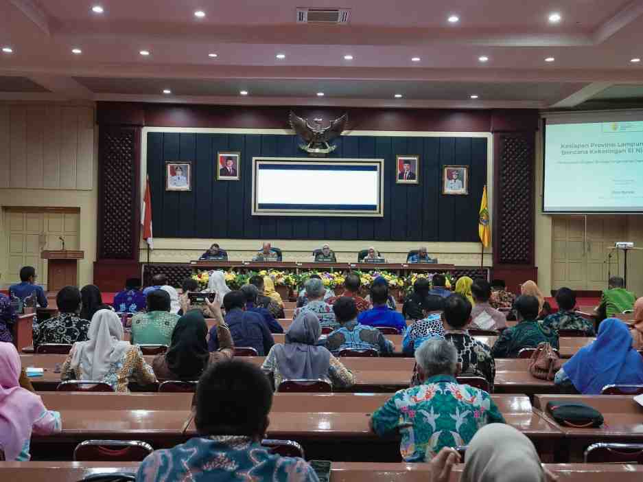 Waspadai El Nino 2026, Pemprov Lampung Matangkan Strategi Mitigasi Terpadu