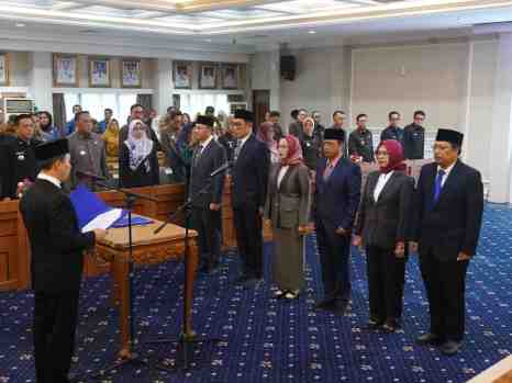 Enam Pejabat Dilantik, Pemprov Lampung Dorong Birokrasi Adaptif dan Berdampak