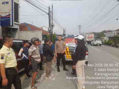 Dikejar Warga , Terduga Pelaku Curanmor Diamankan Quick Respons Polresta Banyumas