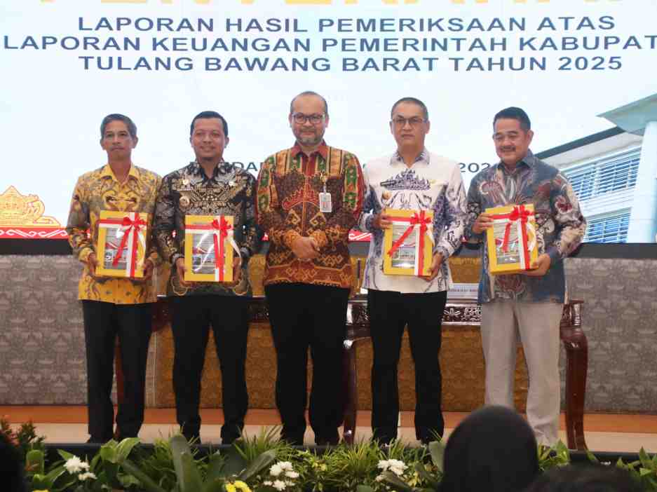Pertahankan Rekor, Tubaba Raih Opini WTP ke-15 Kali Berturut-turut dari BPK RI  ‎