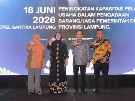Pemprov Lampung Perkuat Transparansi Pengadaan Melalui Digitalisasi dan E-Katalog