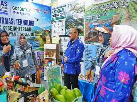 Lampung Perkenalkan Inovasi Pertanian dan Produk Unggulan Daerah di PENAS XVII Gorontalo