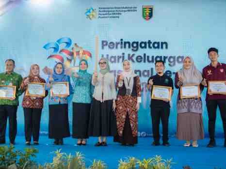 Harganas ke-33, Pemprov Lampung Perkuat Sinergi Bangun Keluarga Tangguh dan Generasi Berkualitas