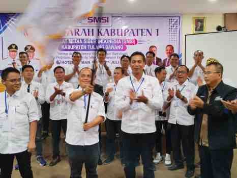 Terpilih Aklamasi, Abdul Rohman Nahkodai Ketua SMSI Tulang Bawang Periode 2026 – 2029