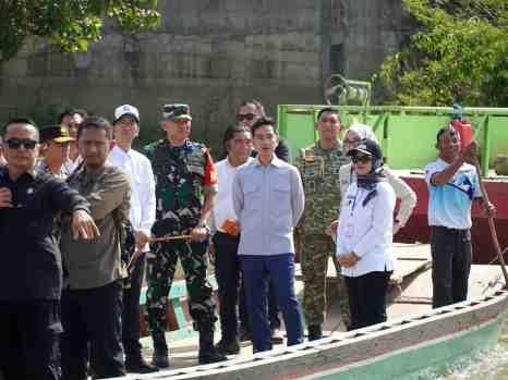 Wapres Gibran dan Wagub Jihan Pantau Pembangunan Jembatan Way Bungur, Percepat Konektivitas Antarwilayah