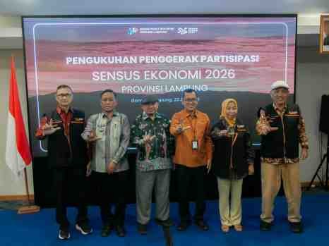 Pemprov Lampung Perkuat Sinergi Lintas Sektor, Dorong Sukses Penyelenggaraan Sensus Ekonomi 2026