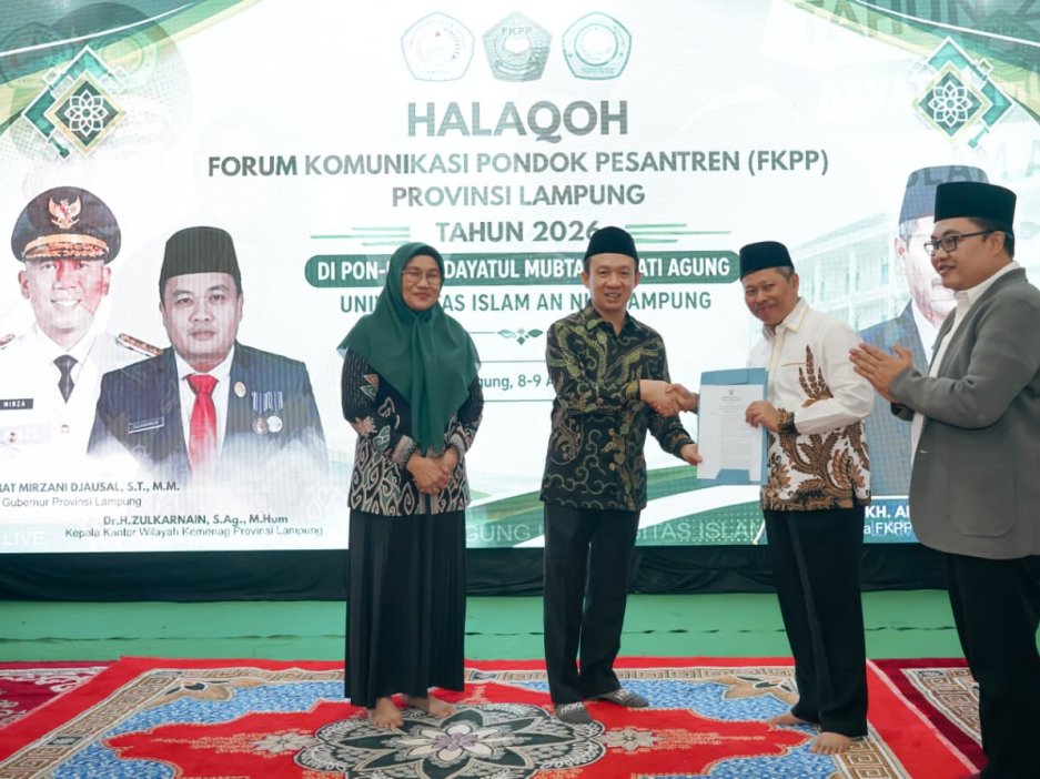 Pemprov Lampung Perkuat Peran Pesantren dalam Pembangunan dan Pengembangan SDM