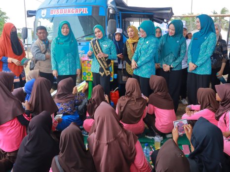 Purnama Wulan Sari Mirza Dorong Desa Tapis Muara Tenang Jadi Desa Percontohan di Mesuji
