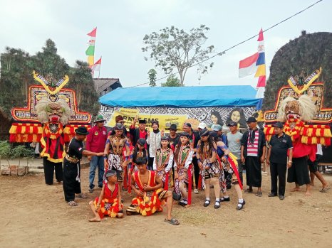 Semarak HUT RI Hendarwan Nomor urut 2 Budaya Hidup, Warga Kompak, Pulung Kencana Maju