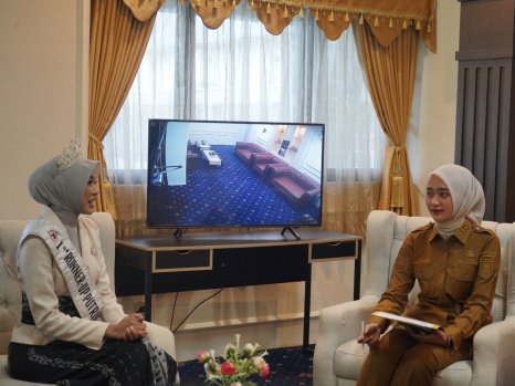 Wagub Jihan Dukung Putri Hijabfluencer Lampung Berlaga di Ajang Nasional