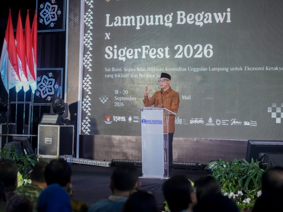 Gubernur Mirza Dorong Hilirisasi Komoditas untuk Percepat Pertumbuhan Ekonomi Lampung