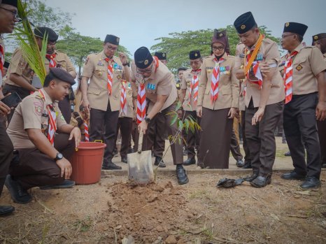 Apel Hari Pramuka ke-65, Gubernur Mirza Dorong Pramuka Perkuat Karakter Dukung Pembangunan Daerah
