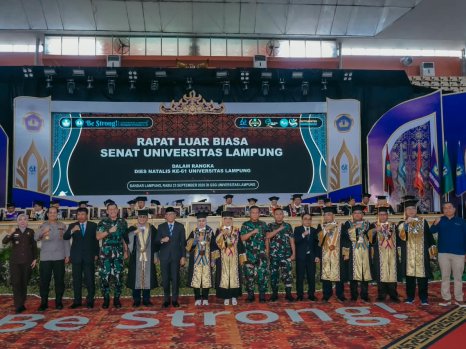 Gubernur Lampung Dorong Unila Jadi Motor Transformasi Ekonomi melalui Hilirisasi