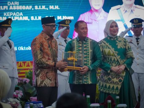 Gubernur Lampung Minta Kapolda Baru Kawal Program Pembangunan dan Perkuat Pelayanan Publik