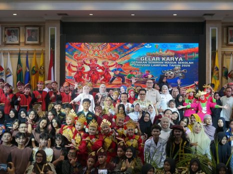 Pemprov Lampung Dorong Seni Jadi Sarana Pembentukan Karakter dan Kreativitas Siswa