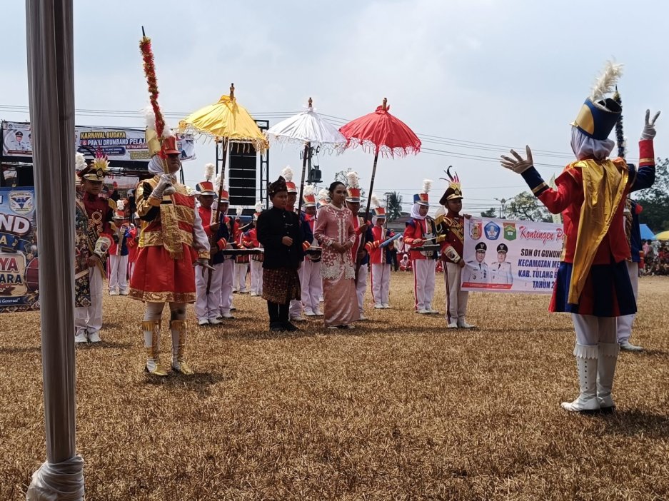 Pemerintah Kabupaten Tulang Bawang Bersama Dinas Pendidikan dan kebudayaan, Lakukan Kegiatan Karnaval Budaya Dan Pawai Drumband se-Tulang Bawang