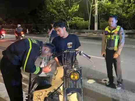 Purwokerto ‘Dibersihkan’! Balap Liar & Knalpot Brong Kocar-Kacir Disikat Patroli Gabungan