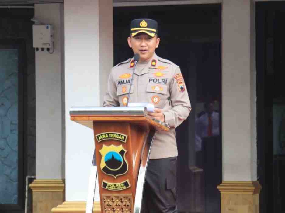 Wakapolres Purbalingga Ajak Seluruh Personel Tingkatkan Disiplin Dan Profesionalisme Kinerja