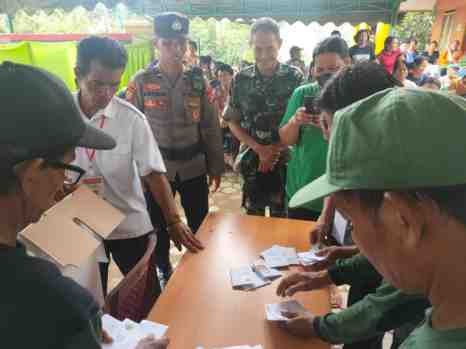 Polsek Dusun Tengah Melaksanakan PAM TPS