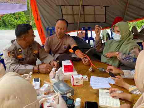 Polres Labuhanbatu Selatan Gelar Pemeriksaan Kesehatan Personel