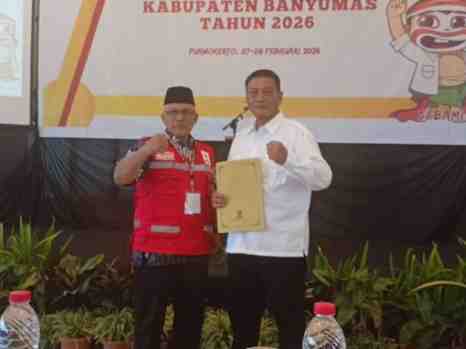 Selamat Dan Sukses Nungky Harry Rachmat Terpilih  Ketua PMI Kabupaten Banyumas Periode 2026–2031