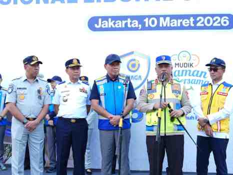 Kakorlantas Hadiri Apel Terpadu Jasa Marga Siaga