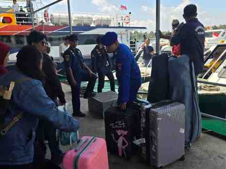 Subsatgas Polairud Polda Kepri Perketat Pengamanan Di Kawasan Pelabuhan Nongsa