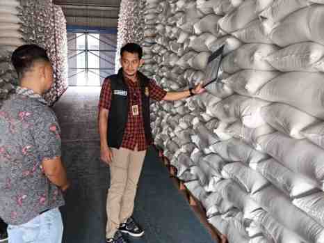 Satgas Pangan Polri Pantau Gudang Bulog