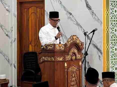 Polsek Lubuk Raja Amankan Salat Idul Adha 1447 H Di Masjid Ar-Rosyad